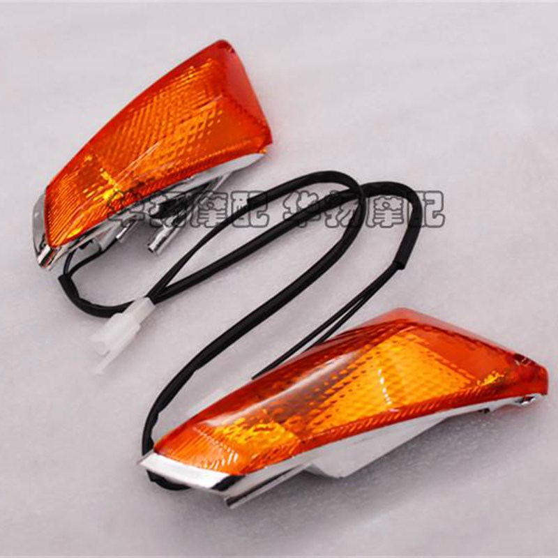 适用铃木赛驰110 QS110前转向灯 前方向灯 成付