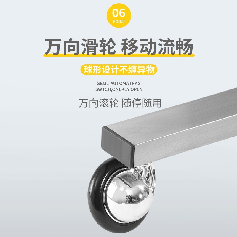 不锈钢美容美发推车烫染推车剪发接发折叠推车发廊理发工具车