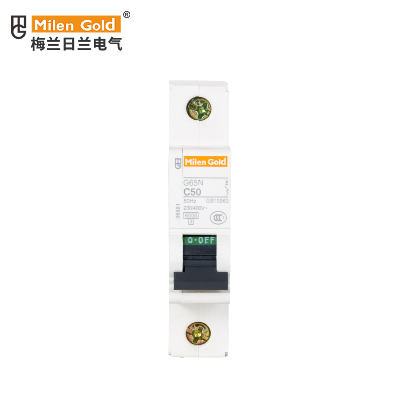 天津梅兰日兰电气G65N空气开关小型断路器1P2P3P4P
