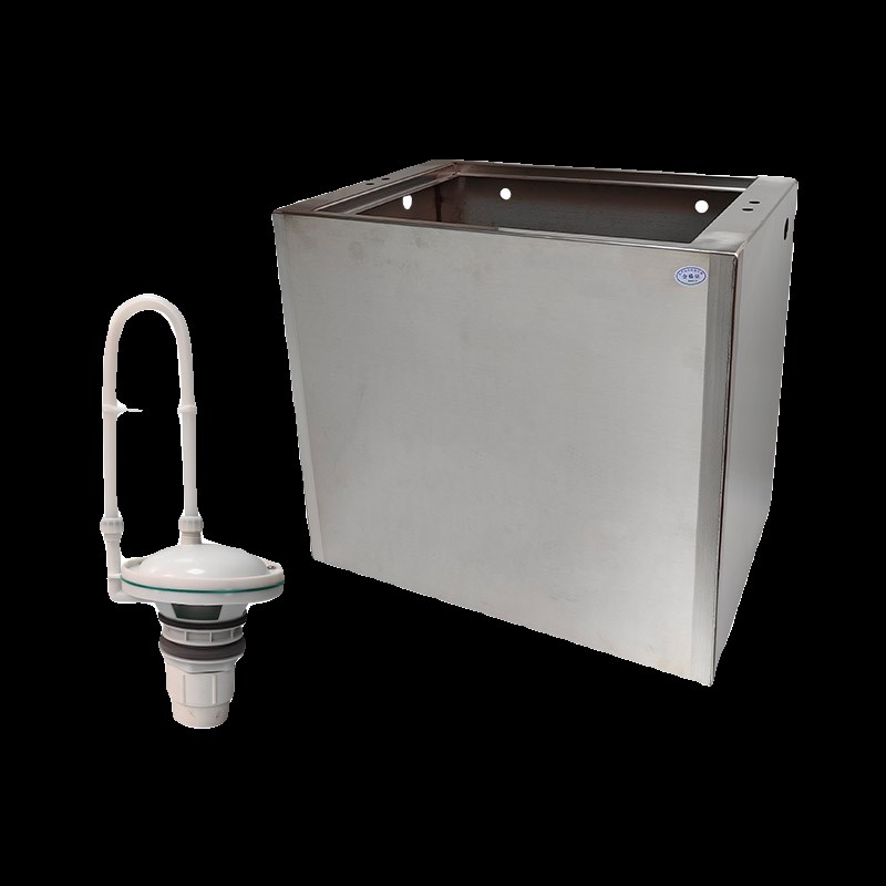 加厚型不锈钢自动冲水箱50升70升工地学校沟槽式公共厕所冲洗水箱