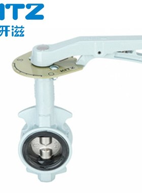 日本北泽KITZ开滋手动对夹式蝶阀球墨铸铁DJUE不锈钢阀板蒸气阀