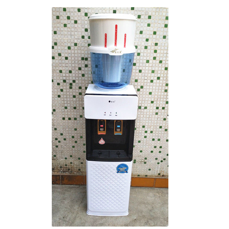 金沃立式冷热饮水机冰温热家用台式宿舍制冷制热小型桶装水机特价
