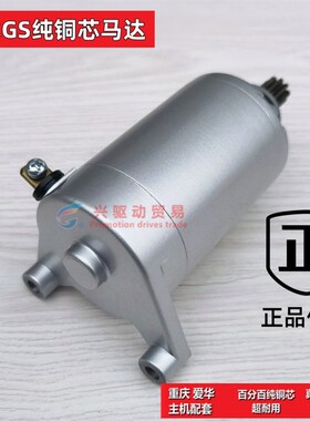 摩托车启动马达电机适用钻豹HJ1255KEN150GN250太子 GS启动马达