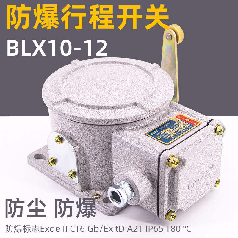 防爆型行程开关BLX10-12上海乔正起重行车大车行走限位ExdeIIC6Gb