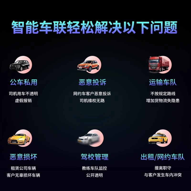 4G远程车队管理行车记录仪24H手机监控哨兵模式停车监控GPS定位