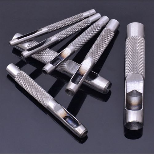 皮带冲子冲头圆孔打孔器圆柱冲皮带冲打眼器皮革冲冲头皮带冲孔