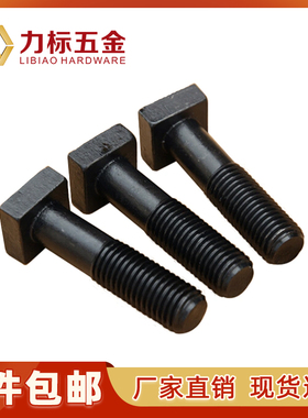 8.8级四方头T型螺栓T形螺丝 压板螺丝 码仔螺丝M12M6M1820M24