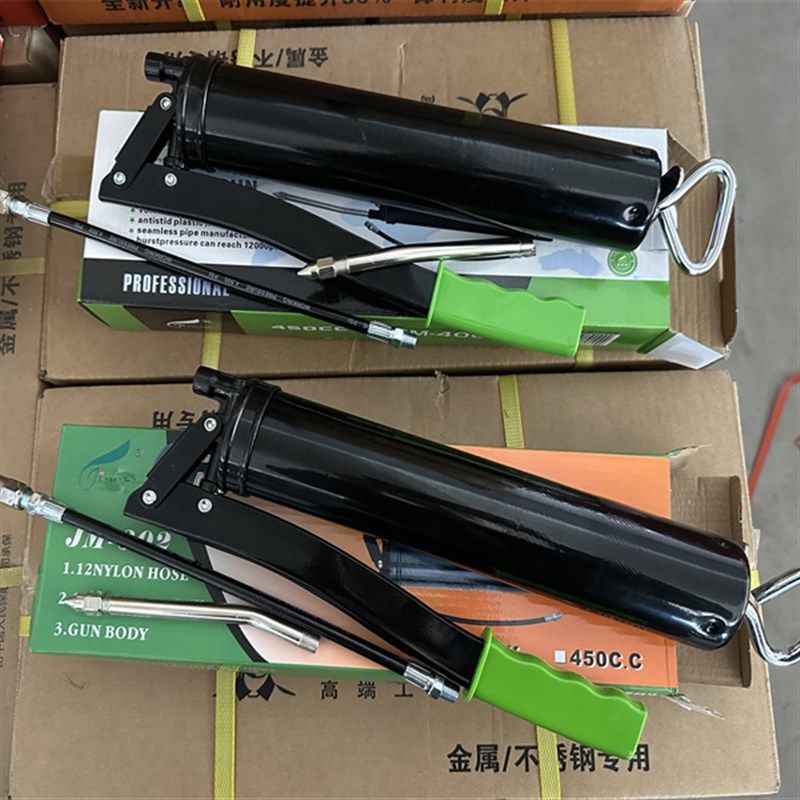 金马黑金刚系列黄油枪JM-302/4001手动压杆式黄油枪/牛油枪 450cc