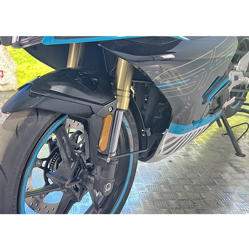 适用春风450S前后挡泥板加长加C宽挡泥瓦CF400-6挡水板无损