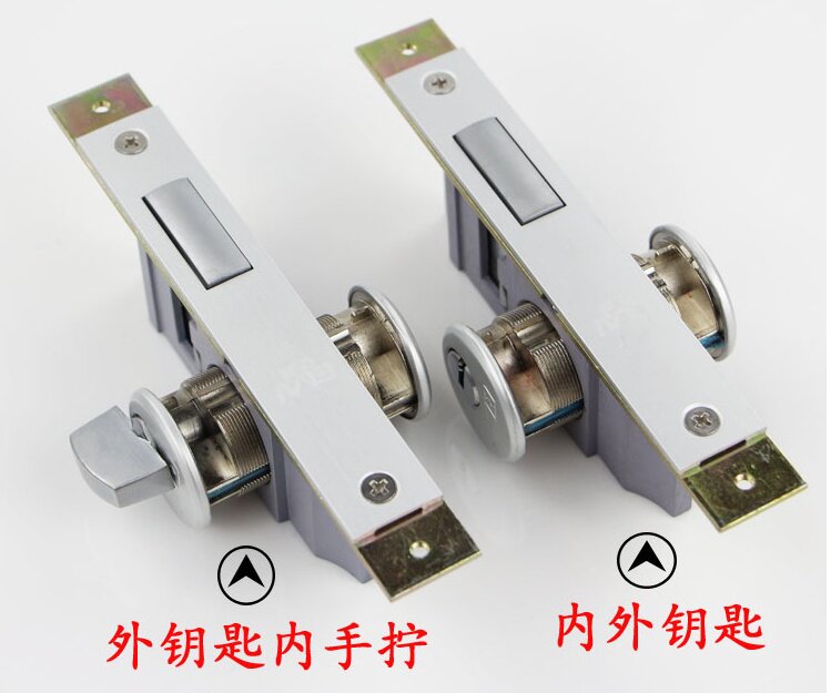 包邮肯德基门锁麦当劳门锁平开门锁铝合金门锁快餐厅门锁有框门锁