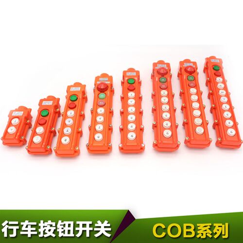 供应起重机行车电动葫芦日力防雨型手柄按钮开关COB系列现货促销