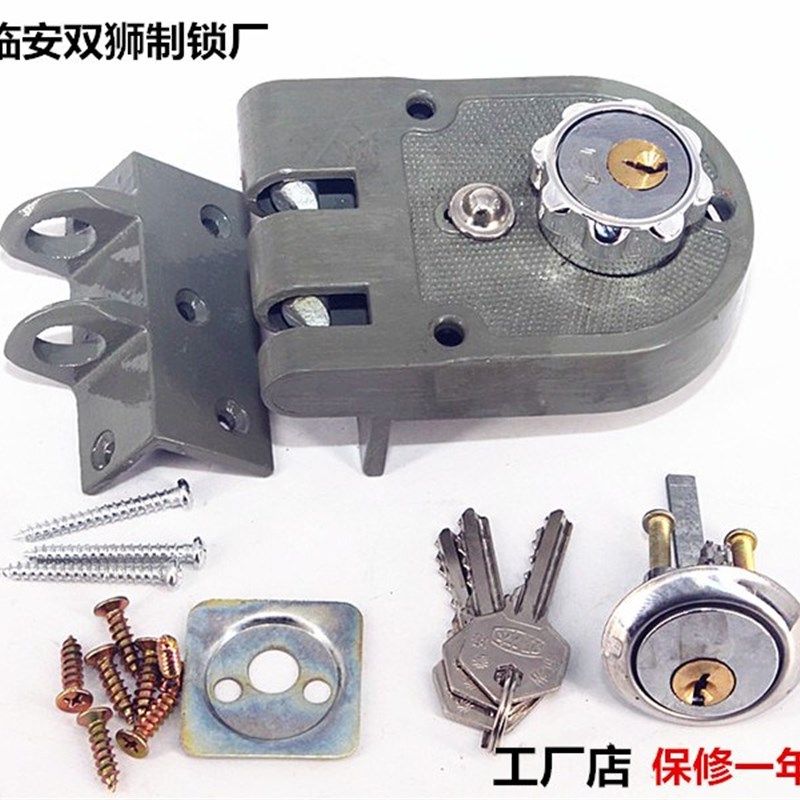 。简普虎齿锁 老虎锁 防盗门锁 外装门锁  双狮 移门 大门锁熊