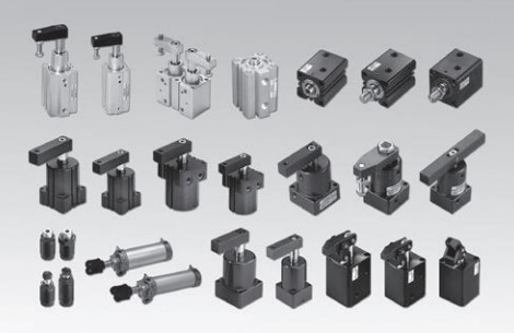 气立可SCL/SCR63X25/SCL63X50-F 转角下压缸