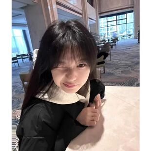 美式羽绒棉服女大童初短款高中生黑色卡通印花保暖加厚面包服外套