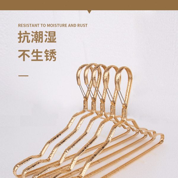 防风衣架家用衣架子固定扣防掉自动卡扣阳台室外高处防吹走铝合金