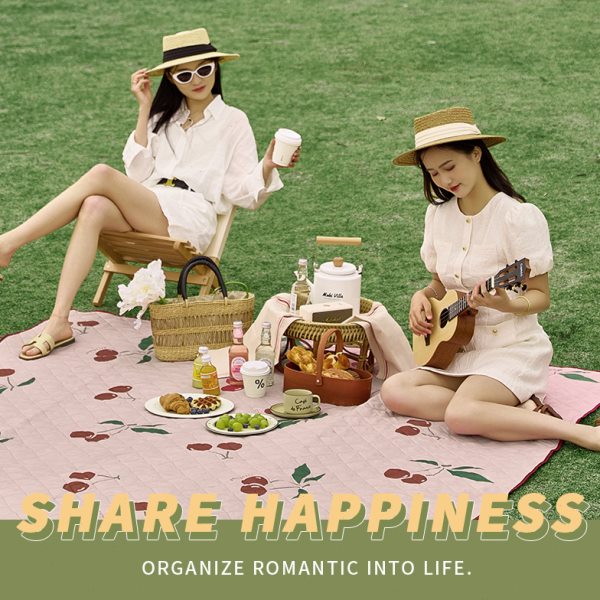 野餐垫防潮垫加厚加大郊游野餐布防水户外露营便携野炊帐篷地垫