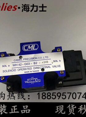 全懋CML电磁阀WE42-G02-B2-A110 2D2 D3 B2B B3B B11B B8 B60B A
