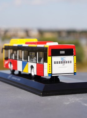 1:64 比亚迪K9公交车 K8纯电动客车 比亚迪广汽广州巴士模型