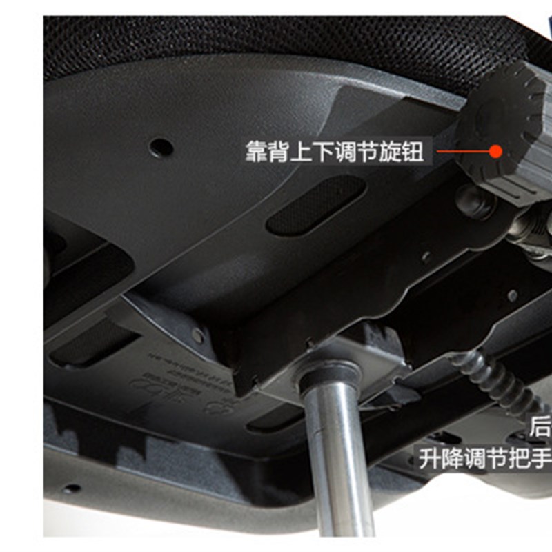 宸邦电脑椅网布透气办公椅子带枕头可升降职员椅会议椅简约现代