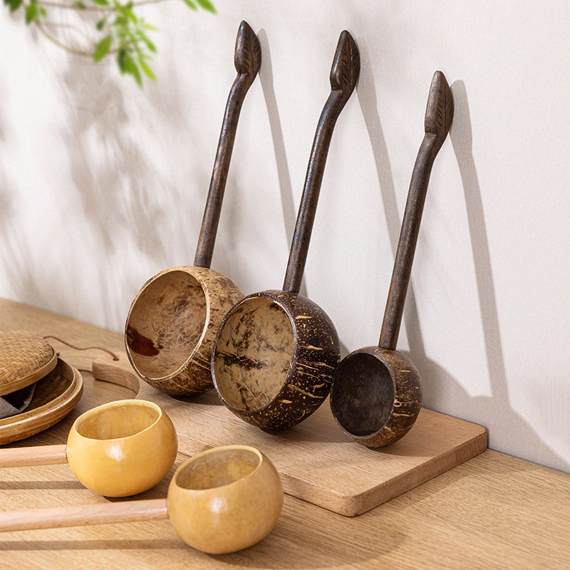 天然葫芦瓢水舀盛米面胡芦水瓢水勺盛具椰壳勺工艺品道具古风家用,特色手工艺,葫芦,淘宝优惠券,粉丝福利购,淘宝优惠卷