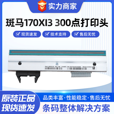 ZEBRA斑马170Xi3标签条码打印机 G46500M打印头热敏头 300dpi点