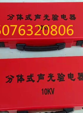 GSY分体式压声光验电器10KV压验电笔1100mm长 分体压验电器