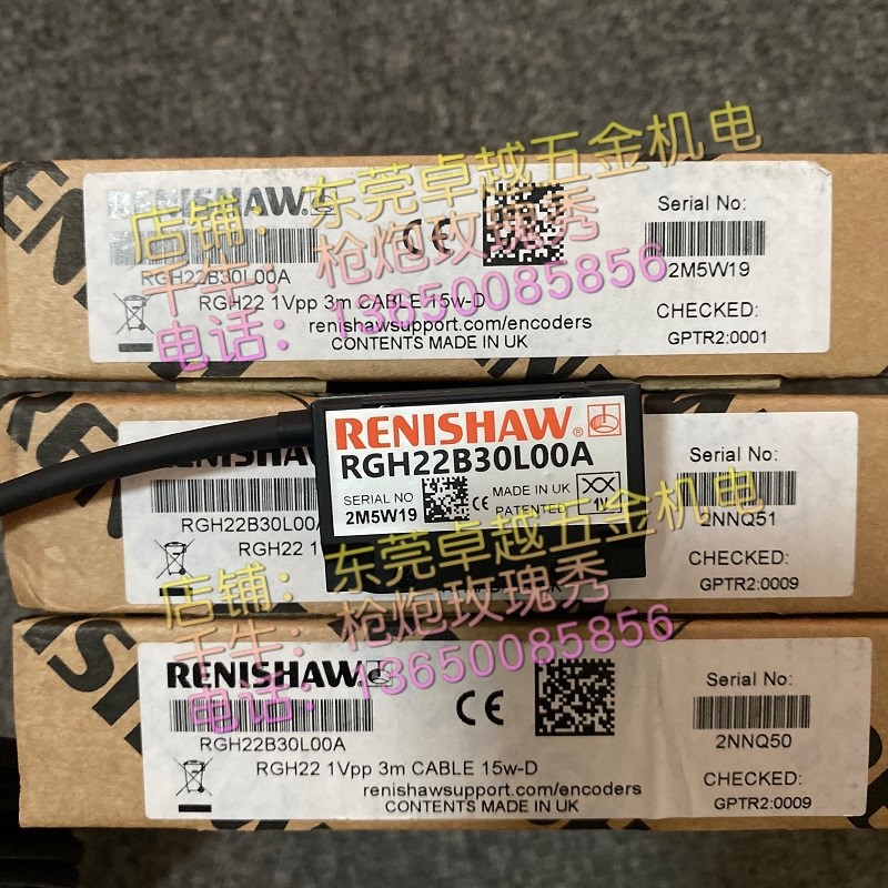 RGH22B30L00A全新原装正品雷尼绍光栅尺读数头解码器RCH22B30L00A