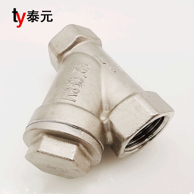 201/304不锈钢丝扣Y型过滤器GL11W-16P滤网80目4分6分1寸2寸DN15