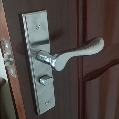 不锈钢单舌门锁室内老式卧室房门锁家用房间木门锁通用型旧门换锁