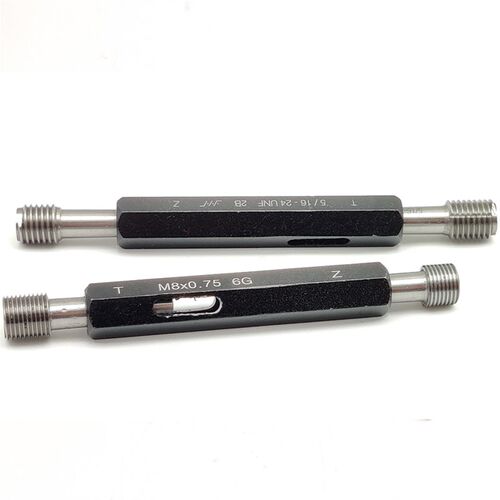 6H左牙塞规反牙通止规牙规M2-M8M6M12M14M5-M30左旋倒牙美制塞规