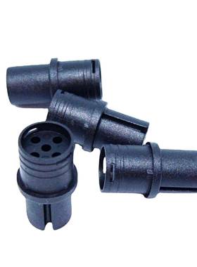 精密M12连接器潮模具公UJM头8母头对插胶芯成I品P6级别防水防PVC