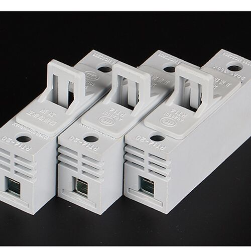 正熔正浩熔断器底座RT14-20 10*38mm 380V500V陶瓷熔芯保险丝底座