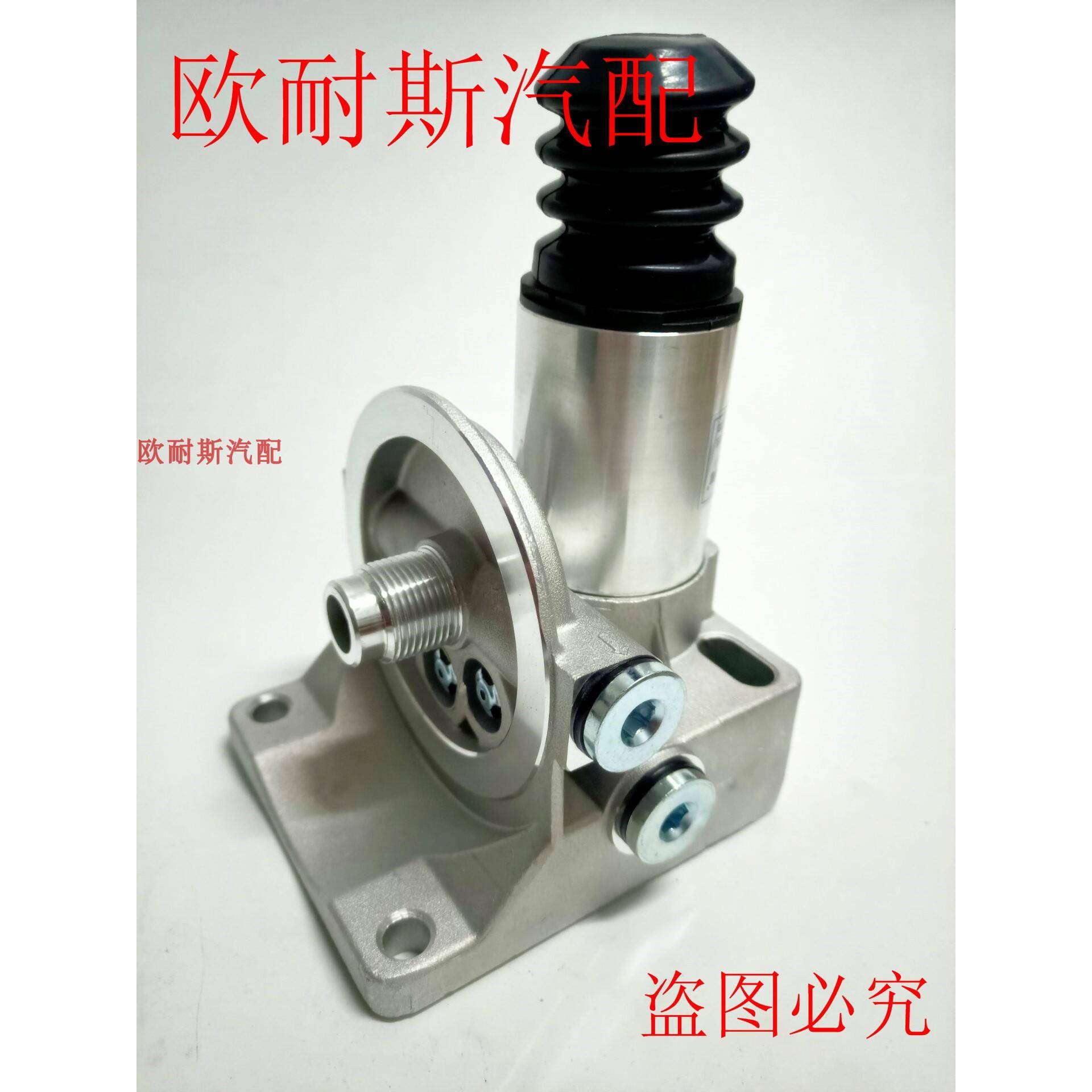 适用于解放J6P高压油泵油水分离器铝座J6手油泵滤座油箱粗滤座子
