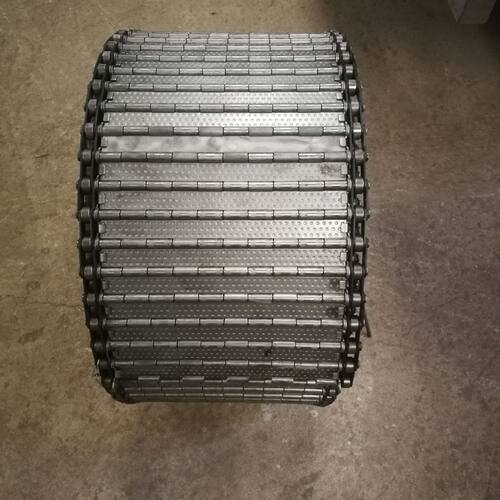 定制Z型链板提升机可移动链板输送机无缝链板锯床铁末传送排屑机