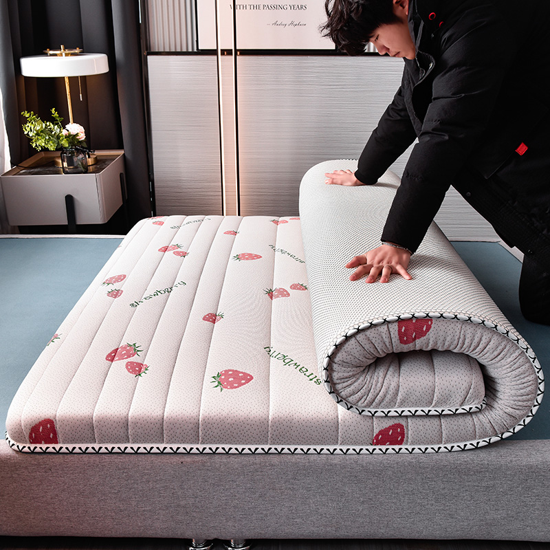 加厚床垫乳胶软垫家用1.2垫被1记忆棉垫子1.5一米5五1.8X2m不塌陷