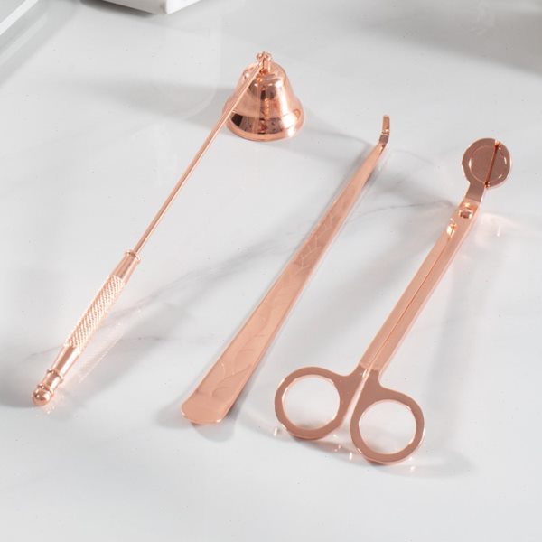 浪漫时光香薰蜡烛点火器灭烛器灭烛钩灭烛罩灭烛剪工具套装三件套