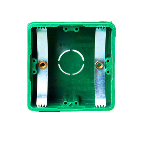 86型暗盒修复器墙壁开关插座底盒修补救修复 N卡片式100片无螺丝