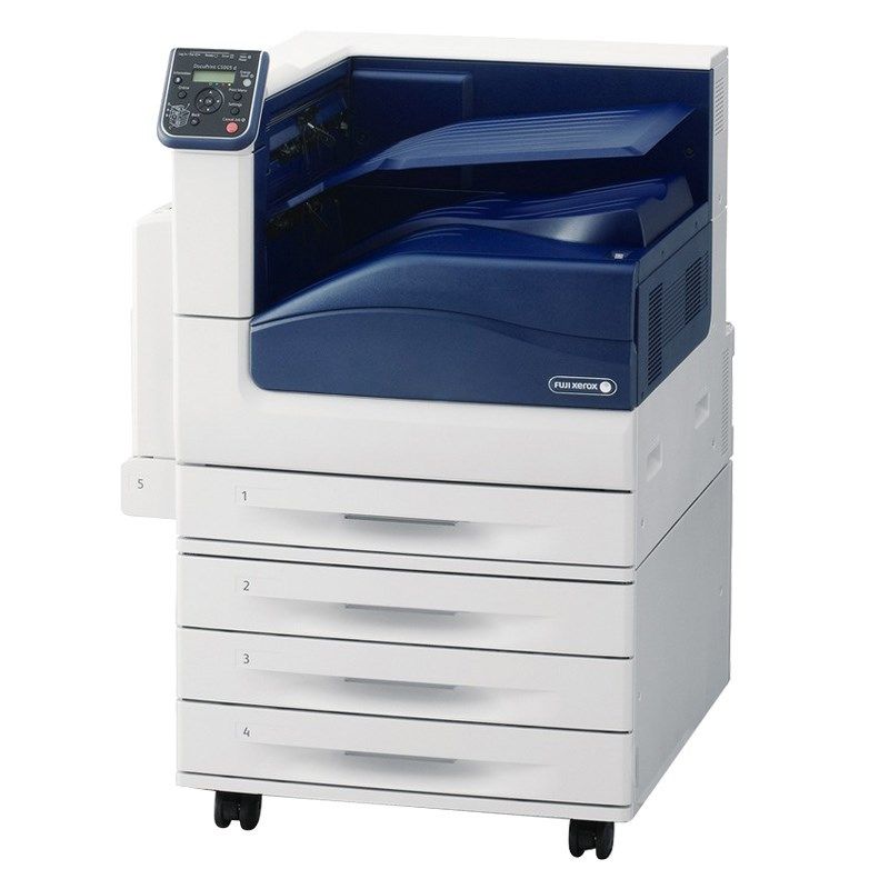 施乐彩色激光打印机a3厚纸a4不干胶C5005d自动双面铜版纸胶片