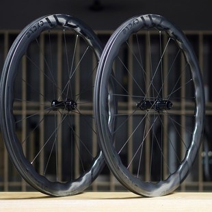 0011 R1W波浪圈公路轮组碳纤维中锁超轻碳轮