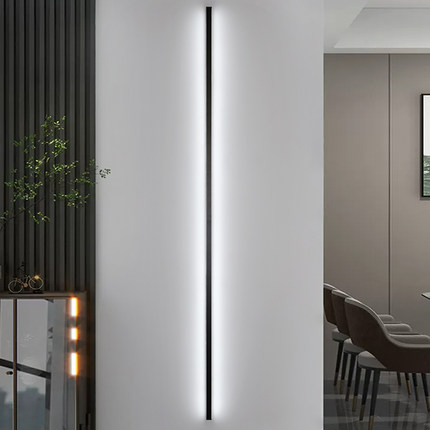 壁灯极简led长条线性灯沙发客厅背景墙灯楼梯灯具创意卧室床头灯