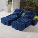 电动足疗床按摩足浴沙发躺椅采耳沐足洗脚床足疗店按摩洗脚沐足椅