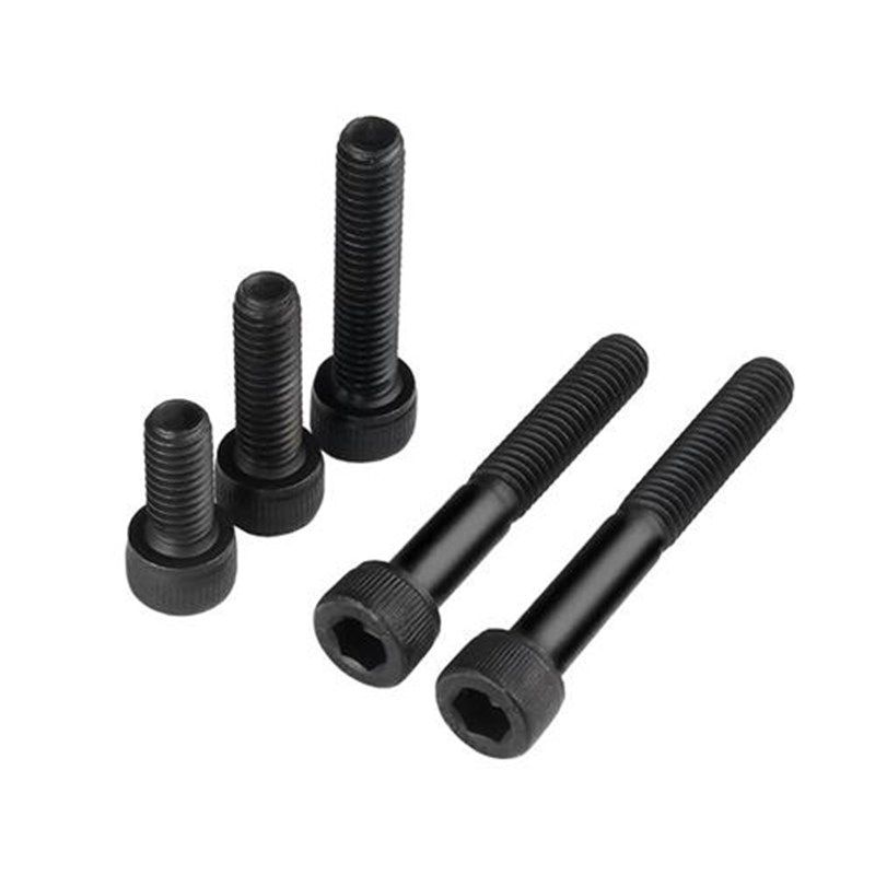 M14-1.5细牙12.9级高强度黑色幼牙圆柱头内六角螺丝钉杯头螺栓