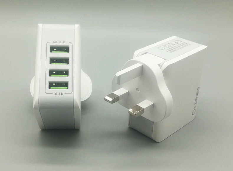 LDIO香港f新加坡马来西亚通用多口s充电器欧英规港版快速充电头