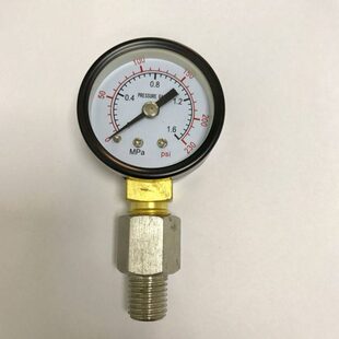 压力表 压力 230psi 直径40mm 螺纹m12x1.5 分体式 1.6mpa