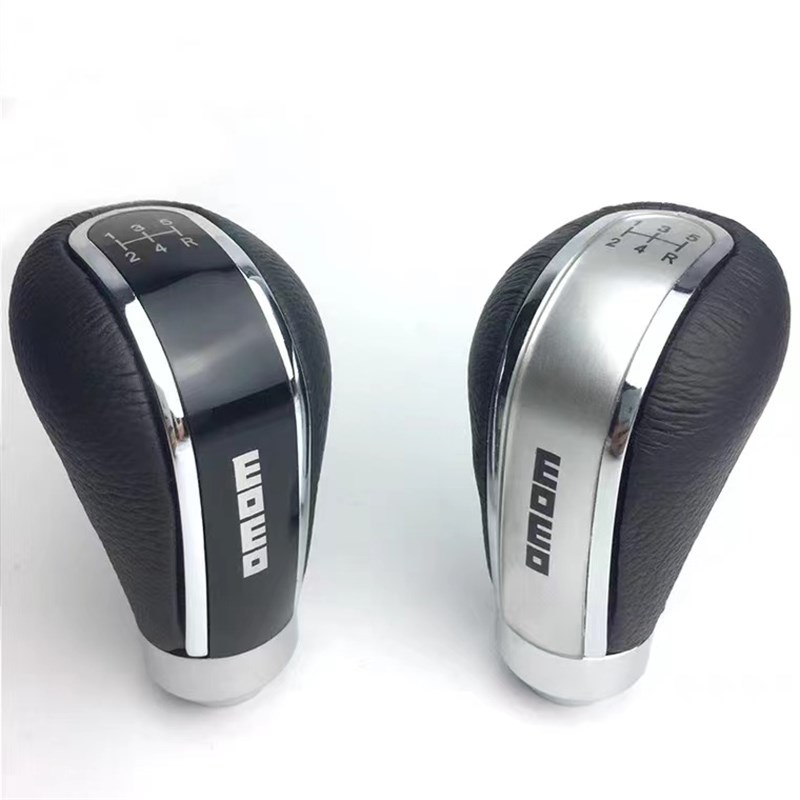 汽车排挡头手动5挡通用档把头个性E改装排挡杆真皮自动挡挂挡杆头