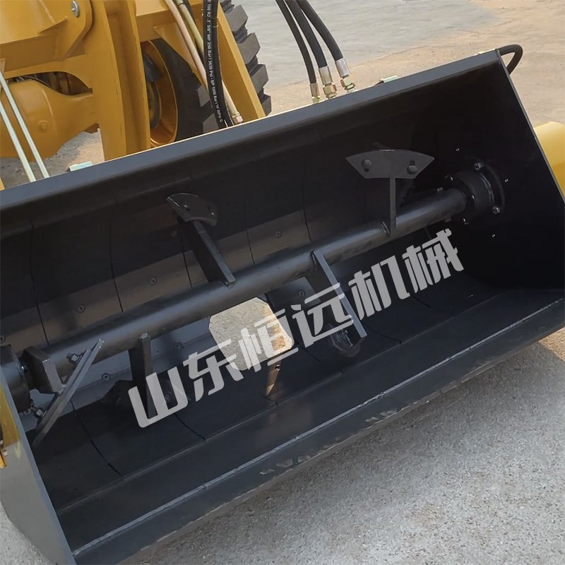 铲车装载机改装搅拌斗及配件水泥砂浆搅拌均匀出料迅速直发