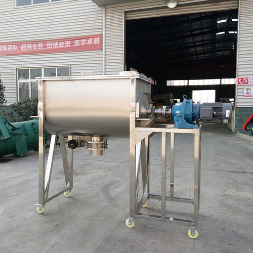 厂家供应 全不锈钢卧式搅拌机洗衣粉搅拌机洗衣液搅拌机 混合均匀
