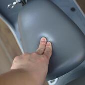 前置儿童折叠座椅9号a30 适用于九号A35C 电动车A90 坐凳围栏配件