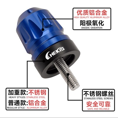 适用本田ADV150改装手把堵头 adv160车把平衡块铝合金把手塞配件