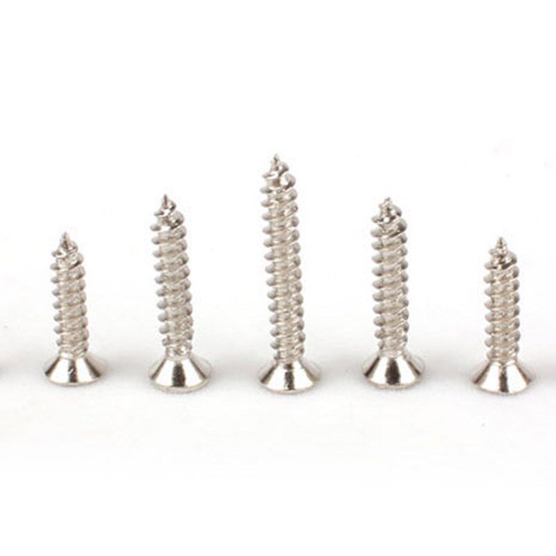 KA沉头平头自攻螺丝钉M2.3 M2.6 M3*5X6X8X10X12X14X16X20镀镍1千